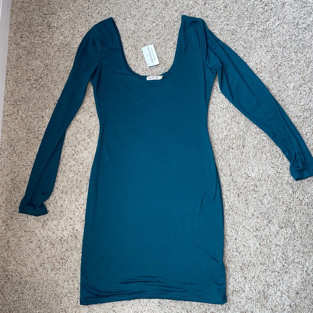 Long sleeve Windsor dress
